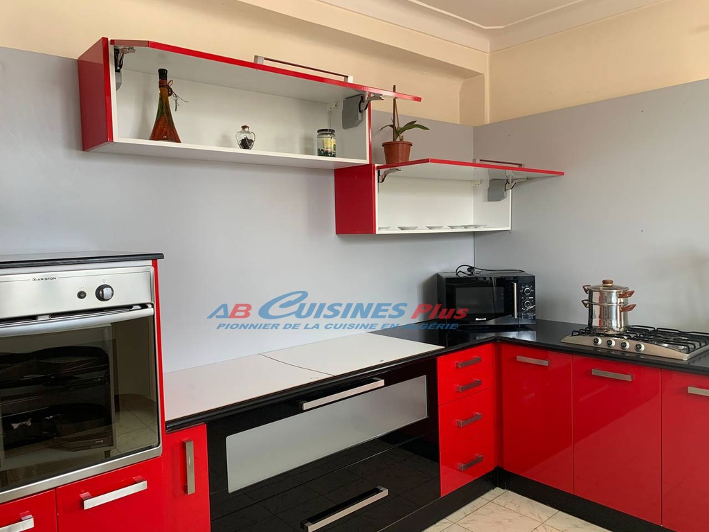 Cuisine en PVC Rouge