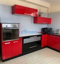Cuisine en PVC Rouge