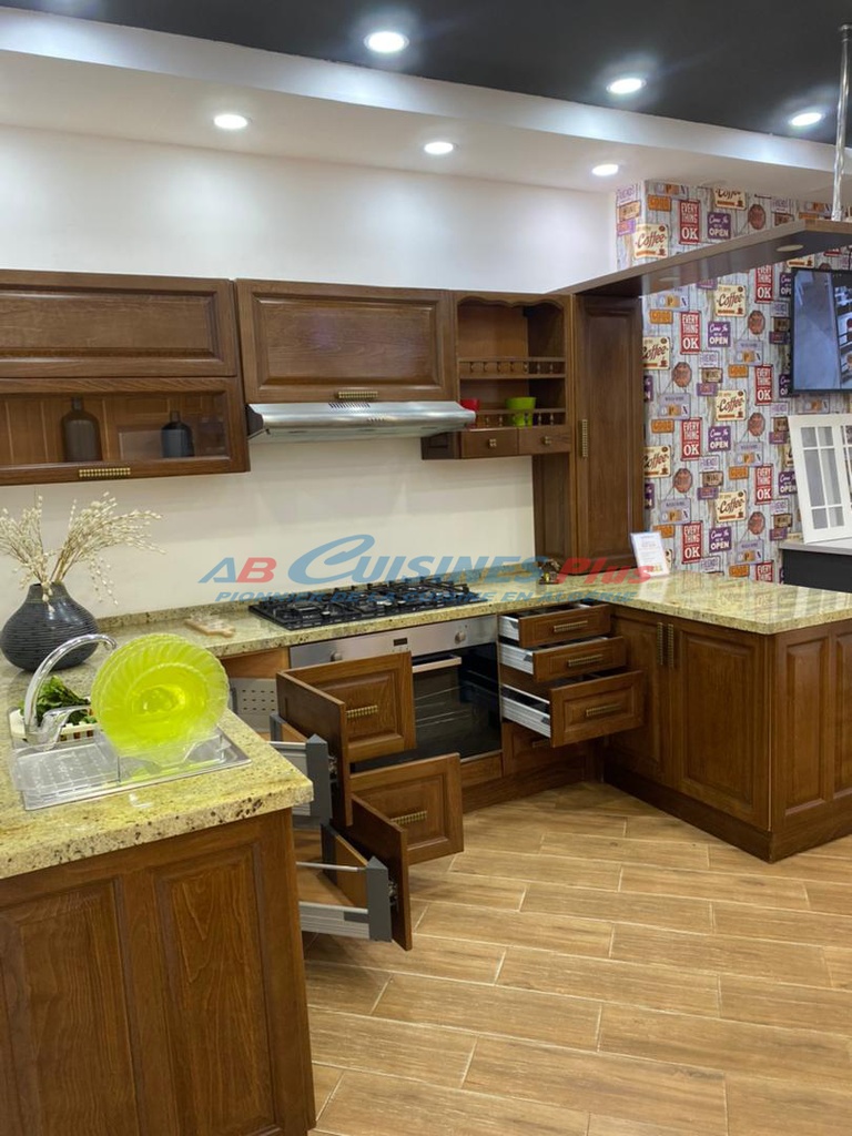 Cuisine en hêtre Cristina