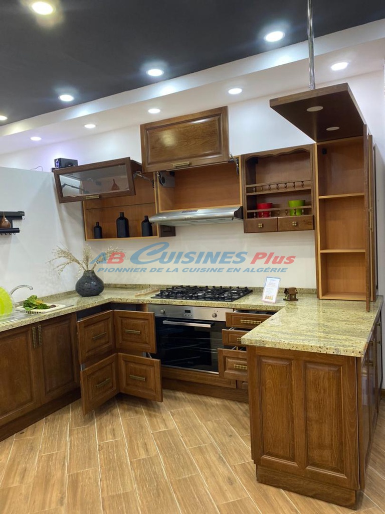 Cuisine en hêtre Cristina