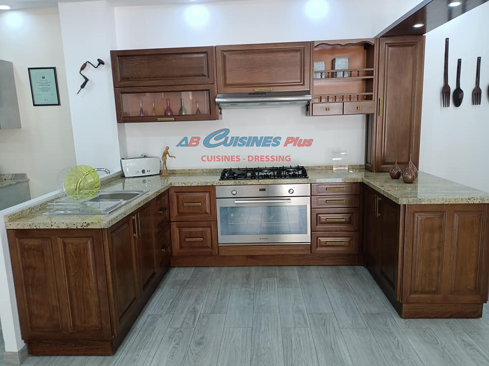 Cuisine en hêtre Cristina