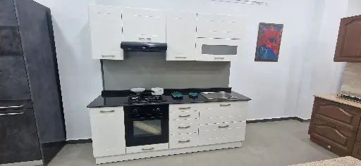 Cuisine en MDF laqué