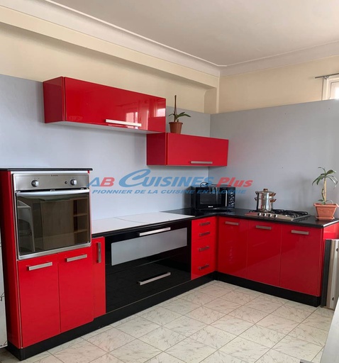 Cuisine en PVC Rouge